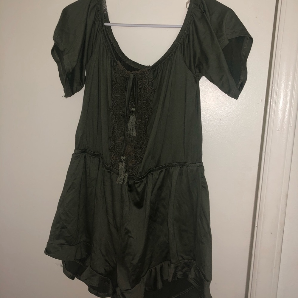 Olive Romper